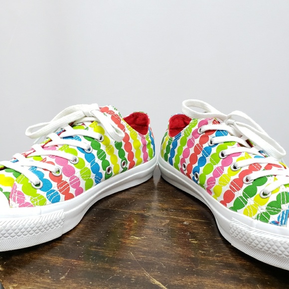 SOLD Converse Marimekko Polka Dot Sneakers 8 - Picture 4 of 8